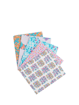 John Lewis Liberty Fabrics Gifts From the Garden Lasenby Cotton Fat Quarter Quilting Fabric Lilac Pack of 5- Buy online at McGrocer