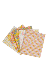 John Lewis Liberty Fabrics Palace Gardens Lasenby Cotton Fat Quarter Quilting Fabric Yellow Pack of 5- Buy online at McGrocer