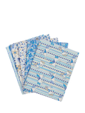 Liberty Fabrics Summer Fair fat quarter quilting fabric pack blue - British product