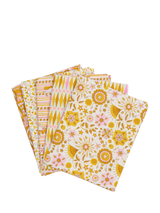 John Lewis Liberty Fabrics Summer Fair Collection Fat Quarter Quilting Fabric Pack of 5 Yellow- Buy online at McGrocer