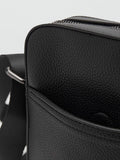 Mango Park Messenger Bag in black, imported from the UK