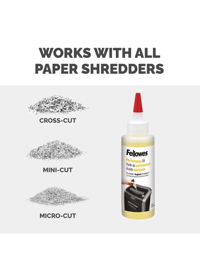 Fellowes Shredder Oil 120ml (British brand)