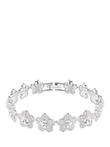 John Lewis Ariana Grande x Swarovski Flower Bracelet, Crystal 17.3cm- Buy online at McGrocer