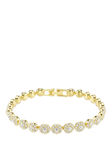 John Lewis Swarovski Una Angelic Crystal Bracelet Gold- Buy online at McGrocer