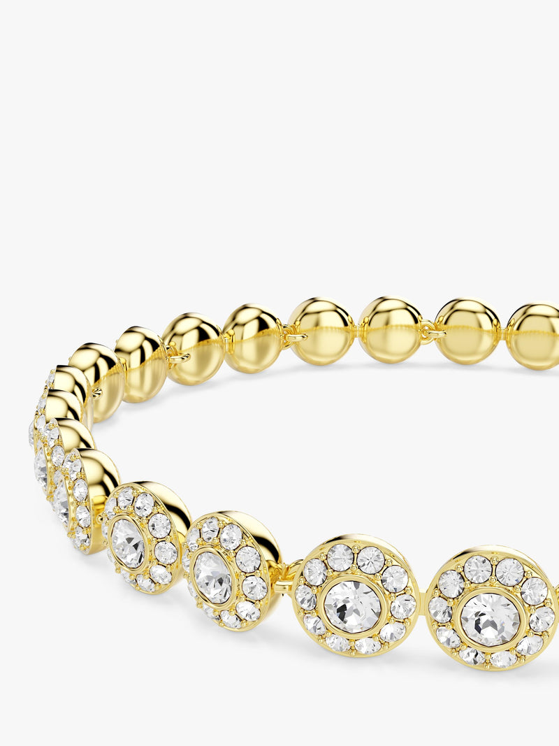 Swarovski Una Angelic crystal bracelet gold-tone, imported from the UK