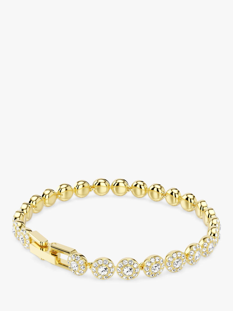 Swarovski Una Angelic crystal bracelet gold-tone, imported from the UK