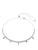 John Lewis Swarovski Ariana Grande Tennis Necklace White 440mm- Buy online at McGrocer