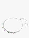 Swarovski tennis necklace white 440mm, UK version