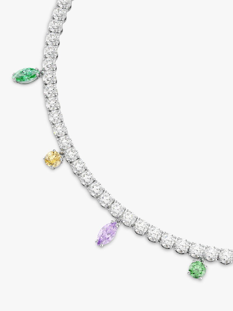 Swarovski tennis necklace white 440mm, UK version