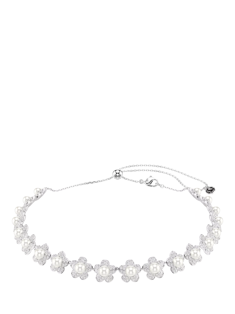 Swarovski Ariana Grande crystal pearl flower choker, imported from the UK