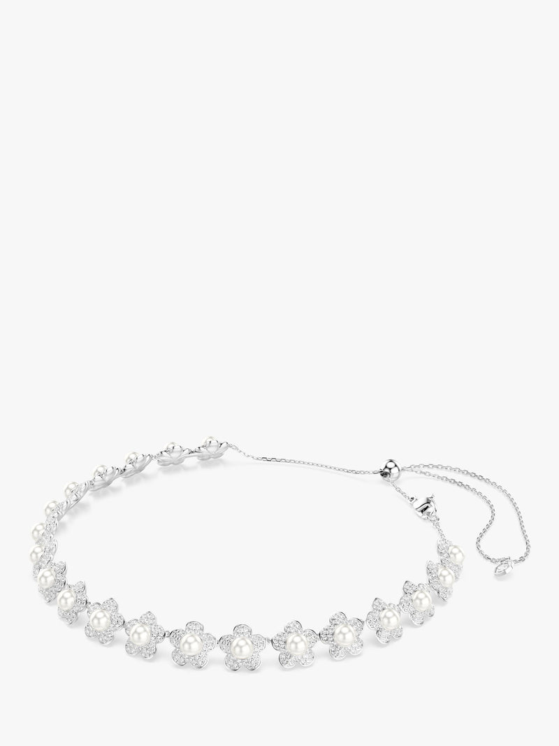 Swarovski Ariana Grande crystal pearl flower choker, imported from the UK