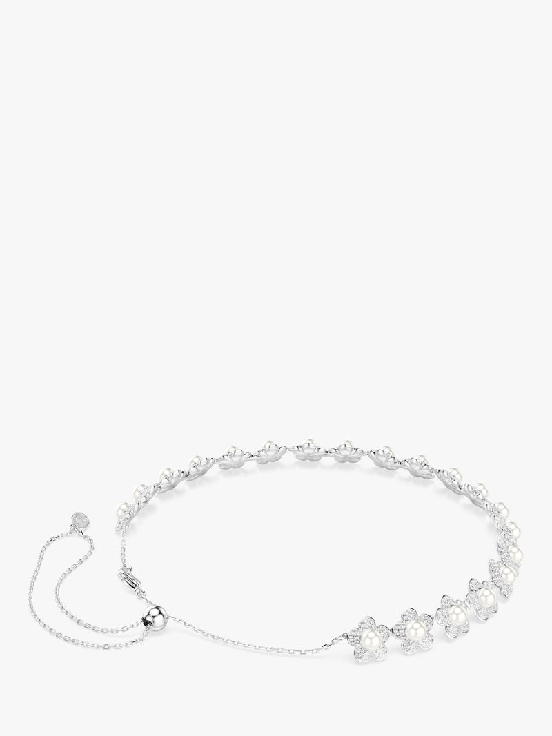Swarovski Ariana Grande crystal pearl flower choker, imported from the UK