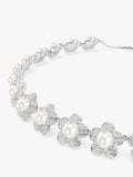Swarovski Ariana Grande crystal pearl flower choker, imported from the UK