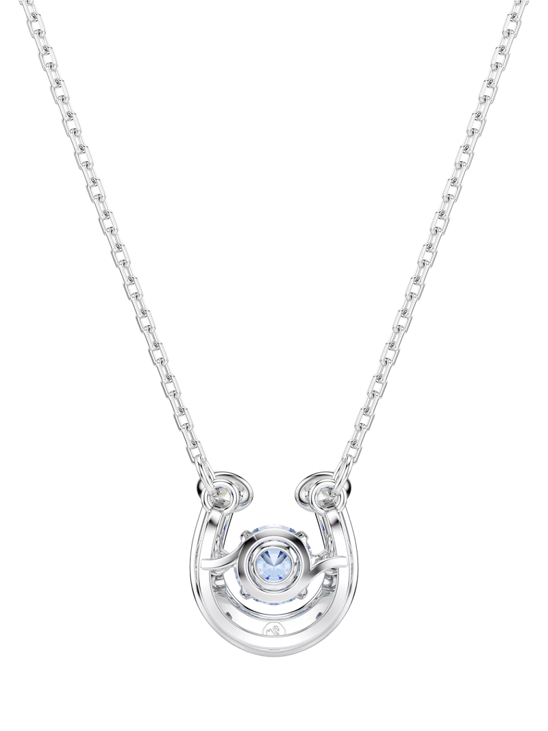Swarovski blue horseshoe pendant necklace, UK version