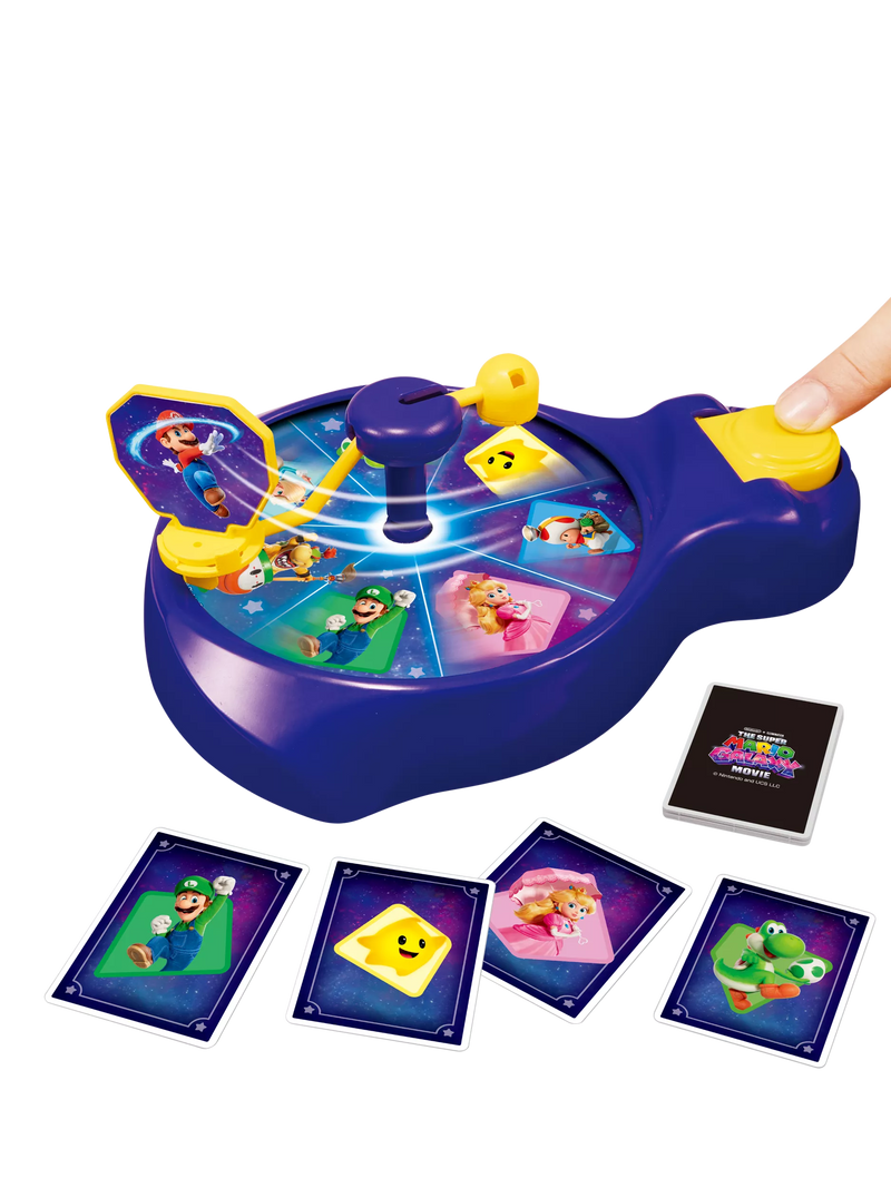 Nintendo Super Mario Galaxy Spin and Match board game (British brand)