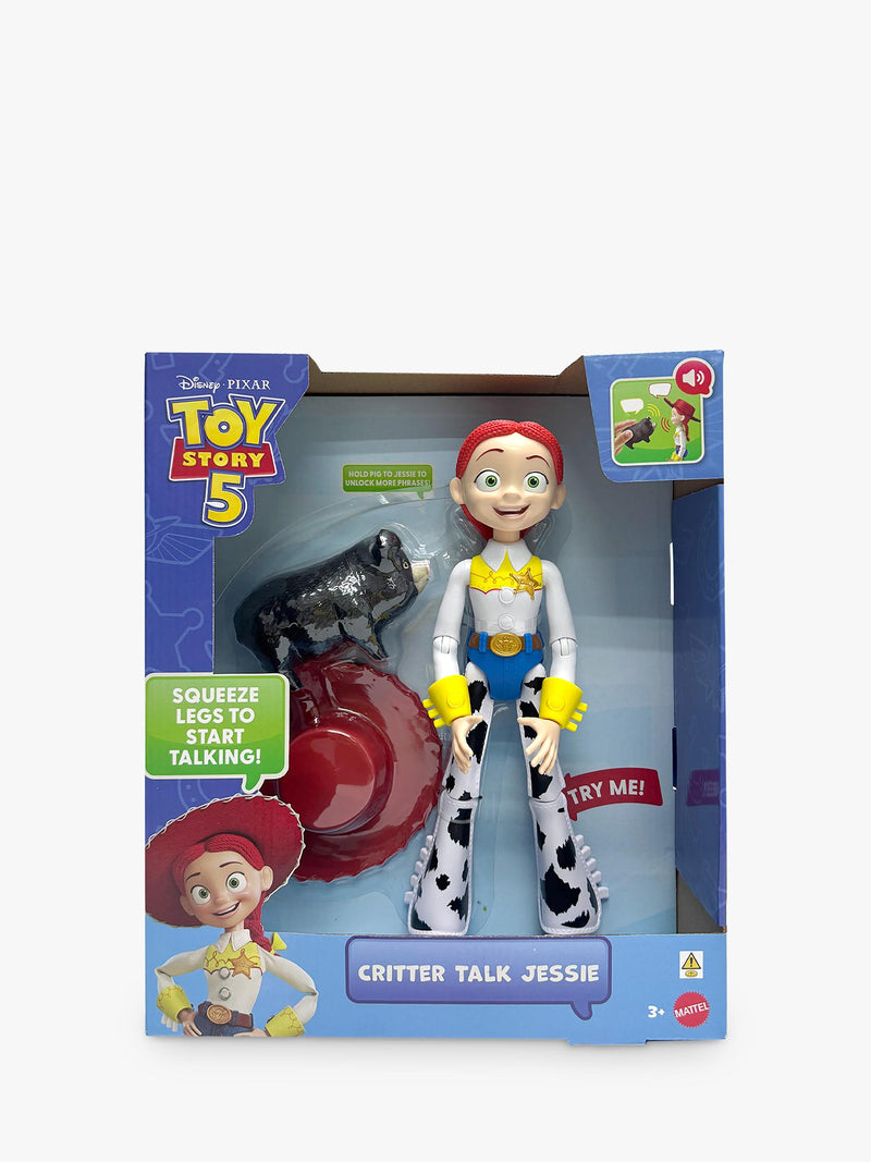 Disney Toy Story 5 Jessie Critter Talk figure imported from the UK