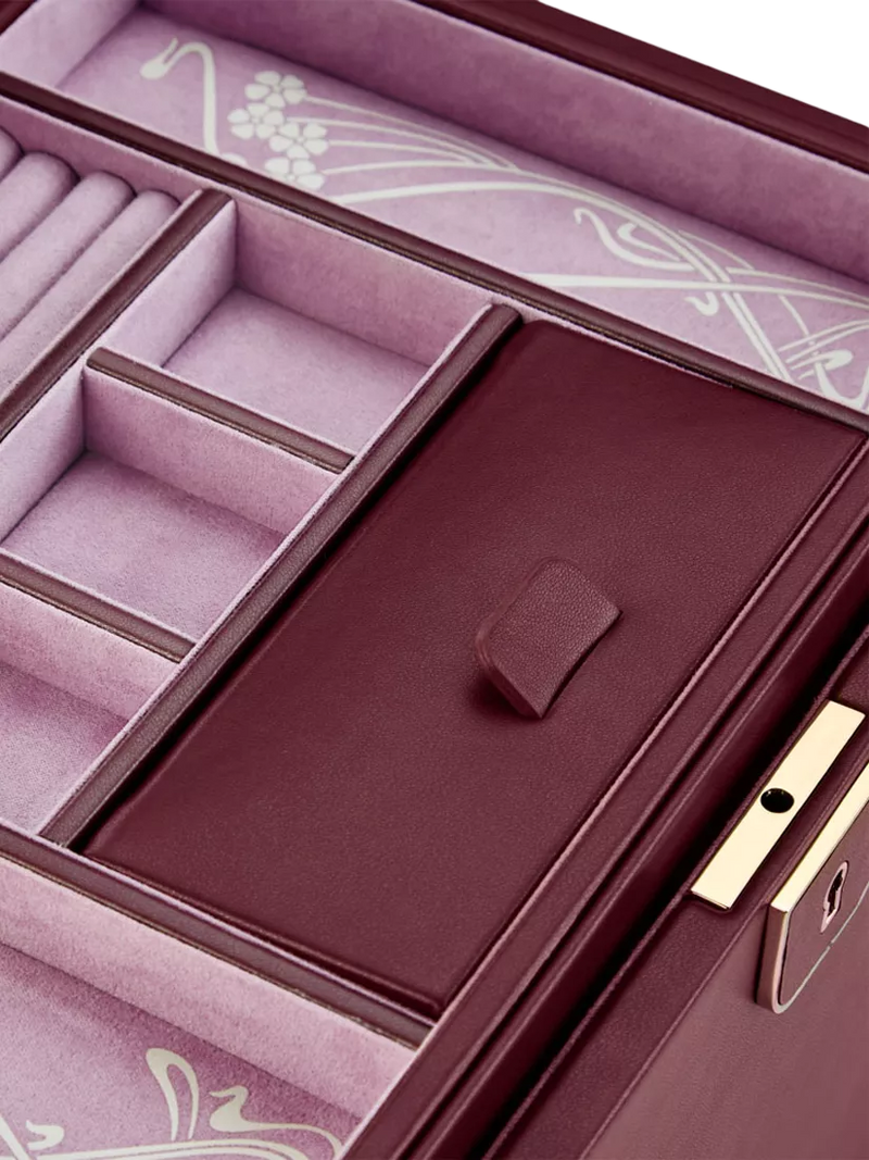 WOLF x Liberty embossed large jewellery box (British brand)