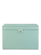 John Lewis WOLF x Liberty Julia Large Jewellery Box, Sage- Buy online at McGrocer
