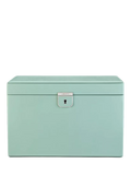 WOLF large jewellery box in sage with Liberty Julia print - British product