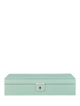 John Lewis WOLF x Liberty Julia Medium Jewellery Box, Sage- Buy online at McGrocer