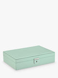 WOLF Julia Medium jewellery box in sage, UK version