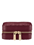 WOLF Liberty small jewellery zip case (British brand)