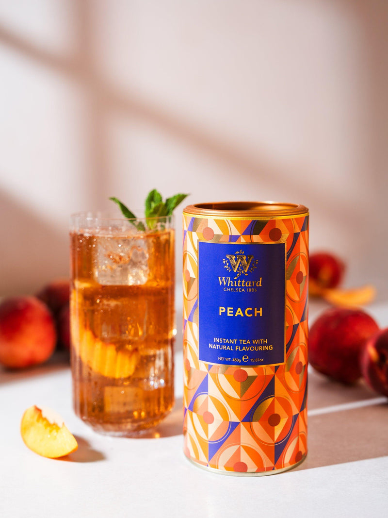 Whittard Peach Instant Tea 350g, imported from the UK