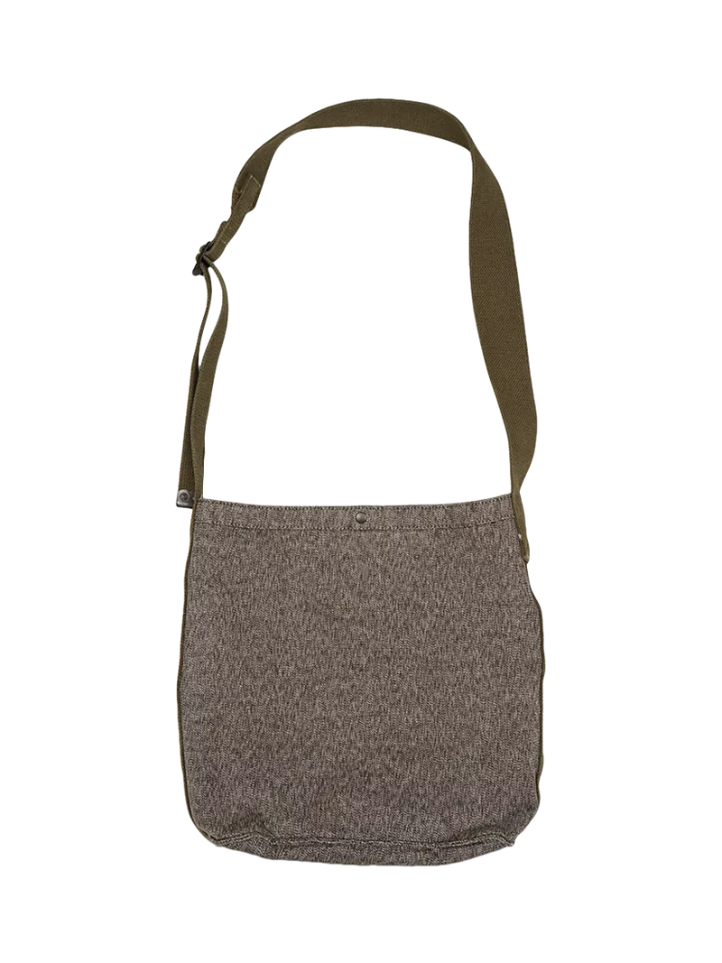 Nigel Cabourn Swiss Army Mail Bag dark green shoulder bag, UK version