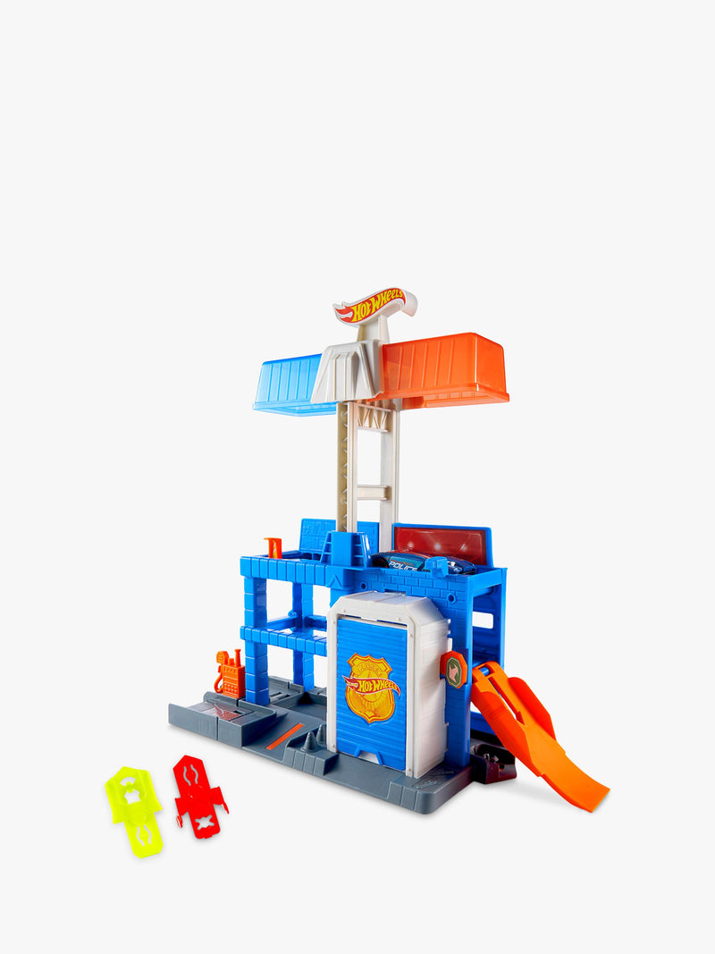 Hot Wheels Downtown Police Tower playset, UK version
