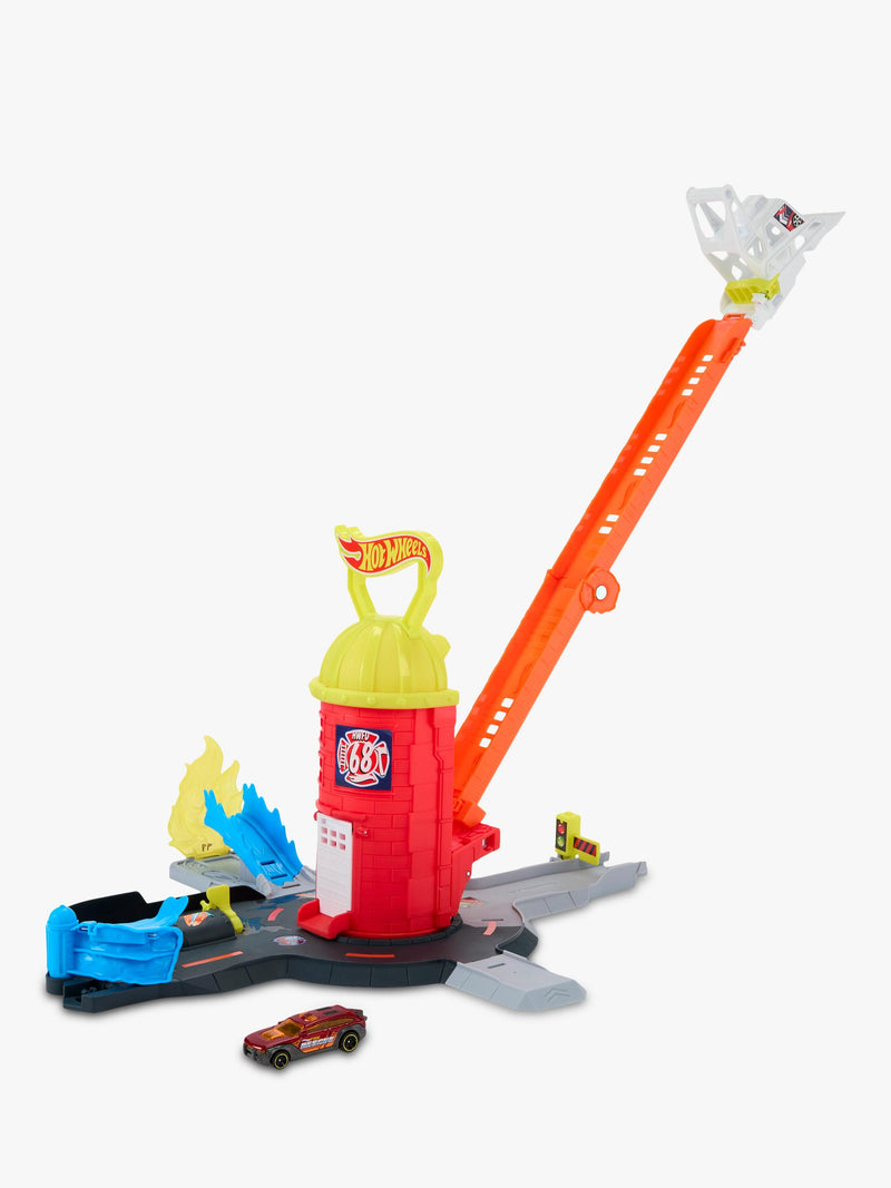 Hot Wheels Fire Station Playset, imported from the UK