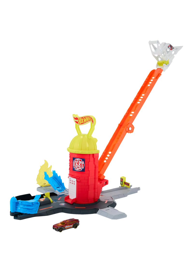 Hot Wheels Fire Station Playset, imported from the UK