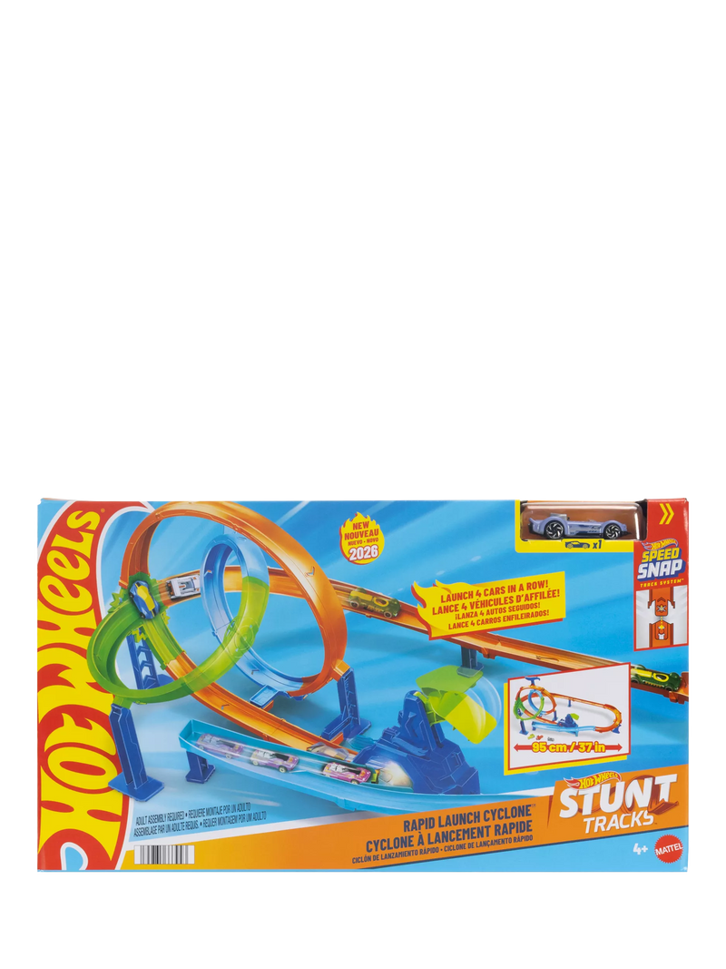 Hot Wheels track set Rapid Launch Cyclone, imported from the UK