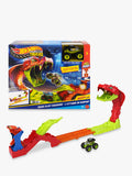 Hot Wheels Monster Trucks Snake Slam Takedown playset, imported from the UK