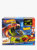 Hot Wheels Monster Trucks Snake Slam Takedown playset, imported from the UK