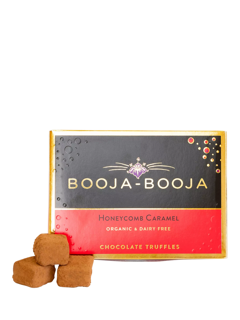Booja-Booja vegan honeycomb truffles 92g, UK version