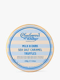 Charbonnel et Walker truffles milk and dark sea salt caramel 240g, imported from the UK