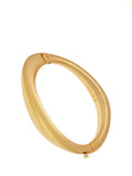 Reiss gold hinged bangle bracelet - British product