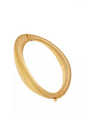 Reiss gold hinged bangle bracelet - British product