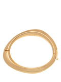 Reiss gold hinged bangle bracelet - British product