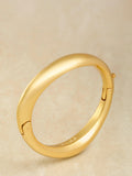 Reiss gold hinged bangle bracelet - British product