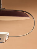 MADE Brando pendant ceiling light brown/chrome, imported from the UK