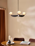 MADE Layla three-arm pendant ceiling light black (British brand)