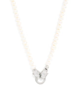 Harrods Nialaya Jewelry Pearl Panther Head Necklace 51cm- Buy online at McGrocer