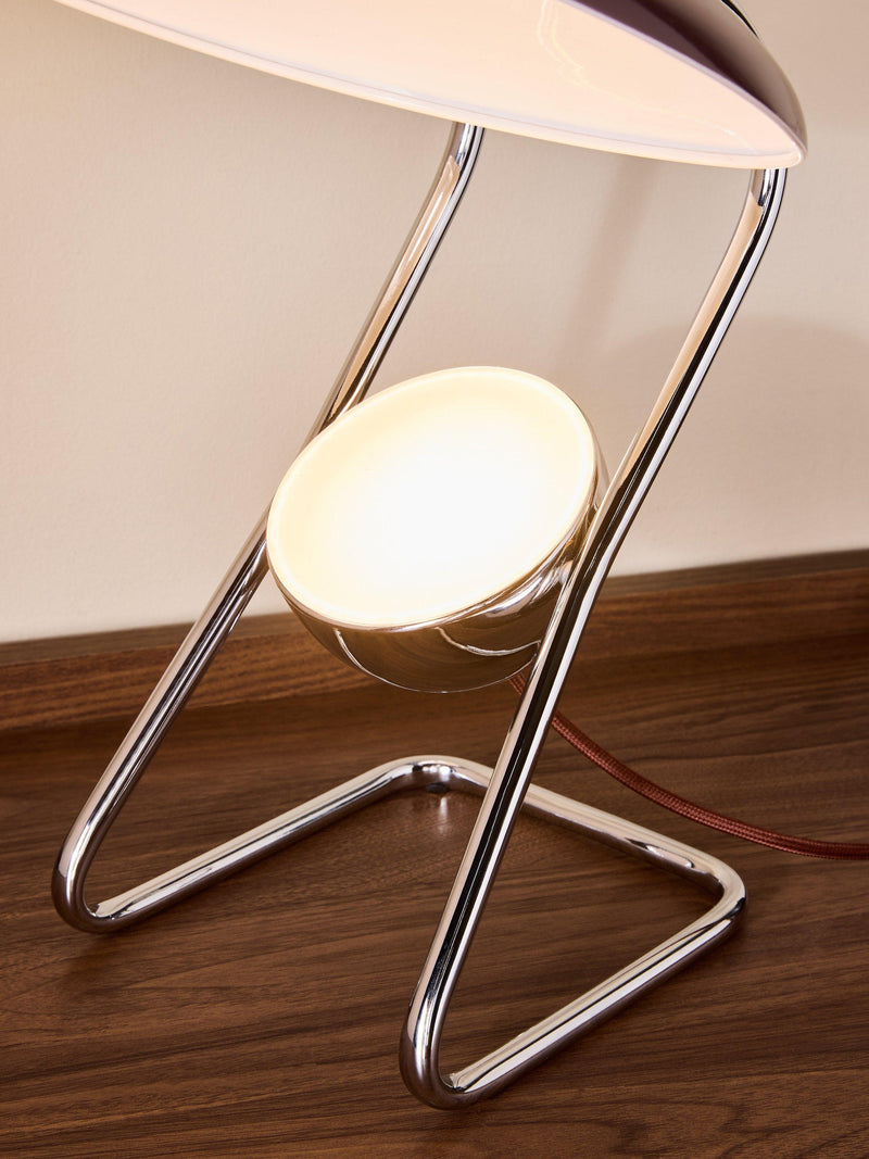 MADE Brando table lamp brown chrome, UK version
