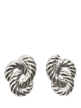 John Lewis By Alona Lolita Braided Earrings, Silver- Buy online at McGrocer