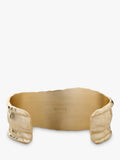TUTTI open cuff bangle 6cm gold plated, UK version