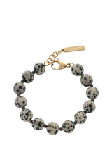 John Lewis TUTTI Dalmatian Jasper Stone Beaded Bracelet 10mm Beads- Buy online at McGrocer
