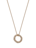 TUTTI gold ring pendant necklace imported from the UK