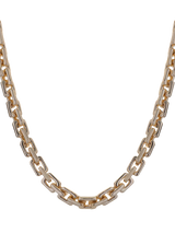 John Lewis TUTTI Square Link Chain Necklace Gold- Buy online at McGrocer