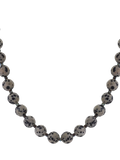 TUTTI Dalmatian Jasper beaded necklace 43cm, UK version